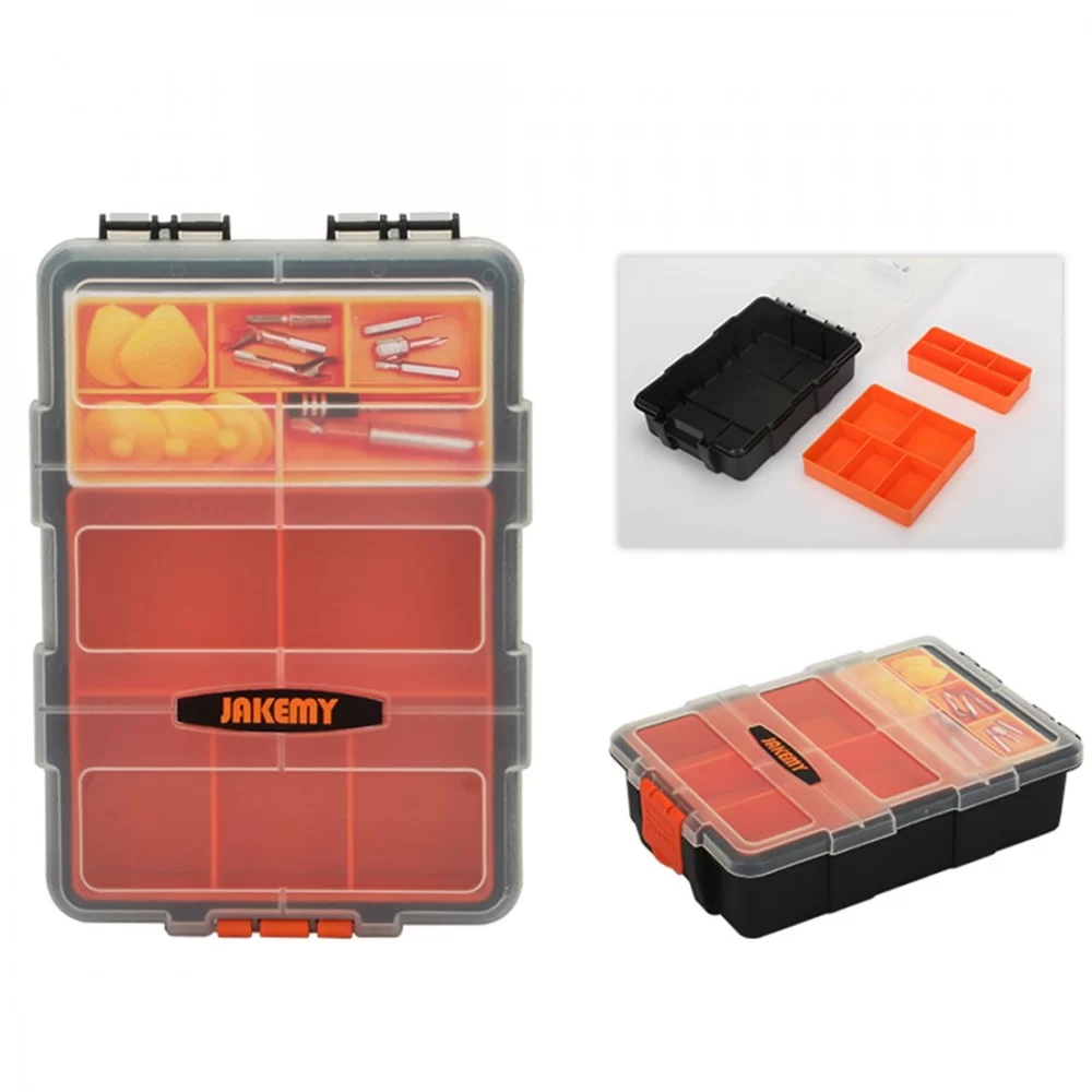 Picture of JAKEMY JM-Z20 Screwdriver Hardware Repair Tools Multi-purpose Components Double Deck Storage Box